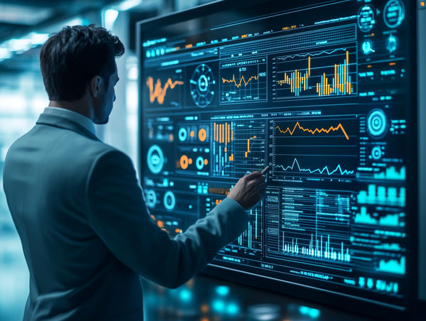 day trading graphs analysis