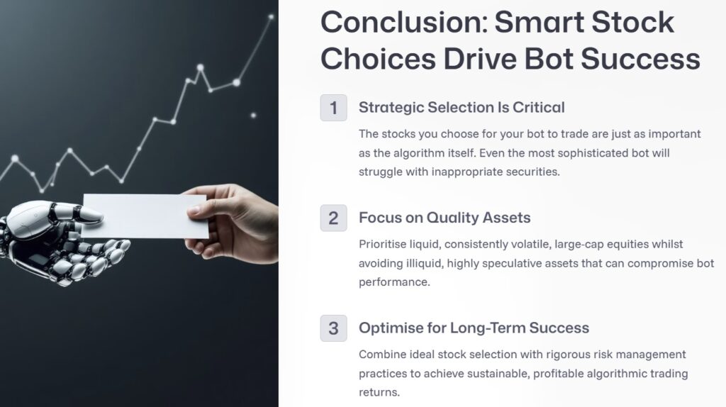 Smart Stock Selection for Trading Bots