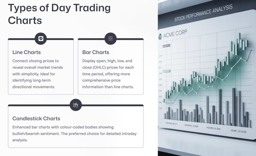 Day Trading Graphs Analysis